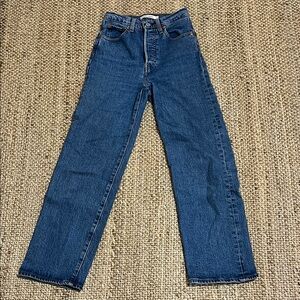 Levi's Blue Straight Leg Women's Jeans